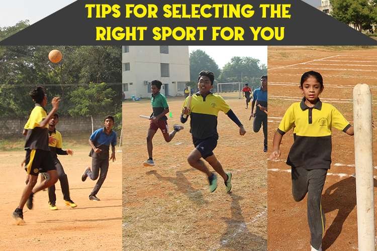 Group of children playing various sports on a school playground