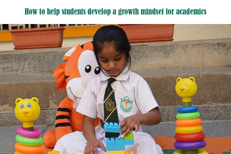 Student smiling while solving problems with confidence in classroom setting.