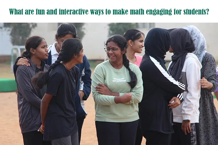 Pre-teens enjoying math through fun games and interactive activities