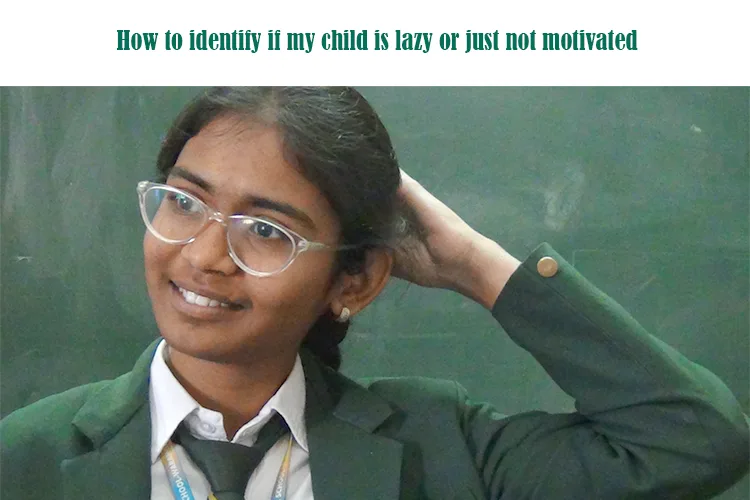 A child feeling lazy.