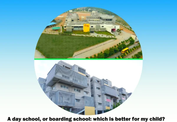 Choose the best among day school and boarding school. The campus view of DPS Warangal.
