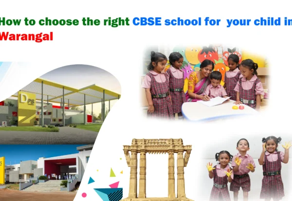 The right CBSE school in Warangal.