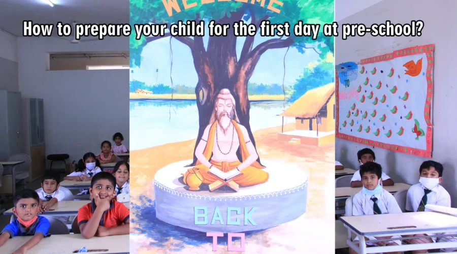 Prepare your child for the first day at pre-school.