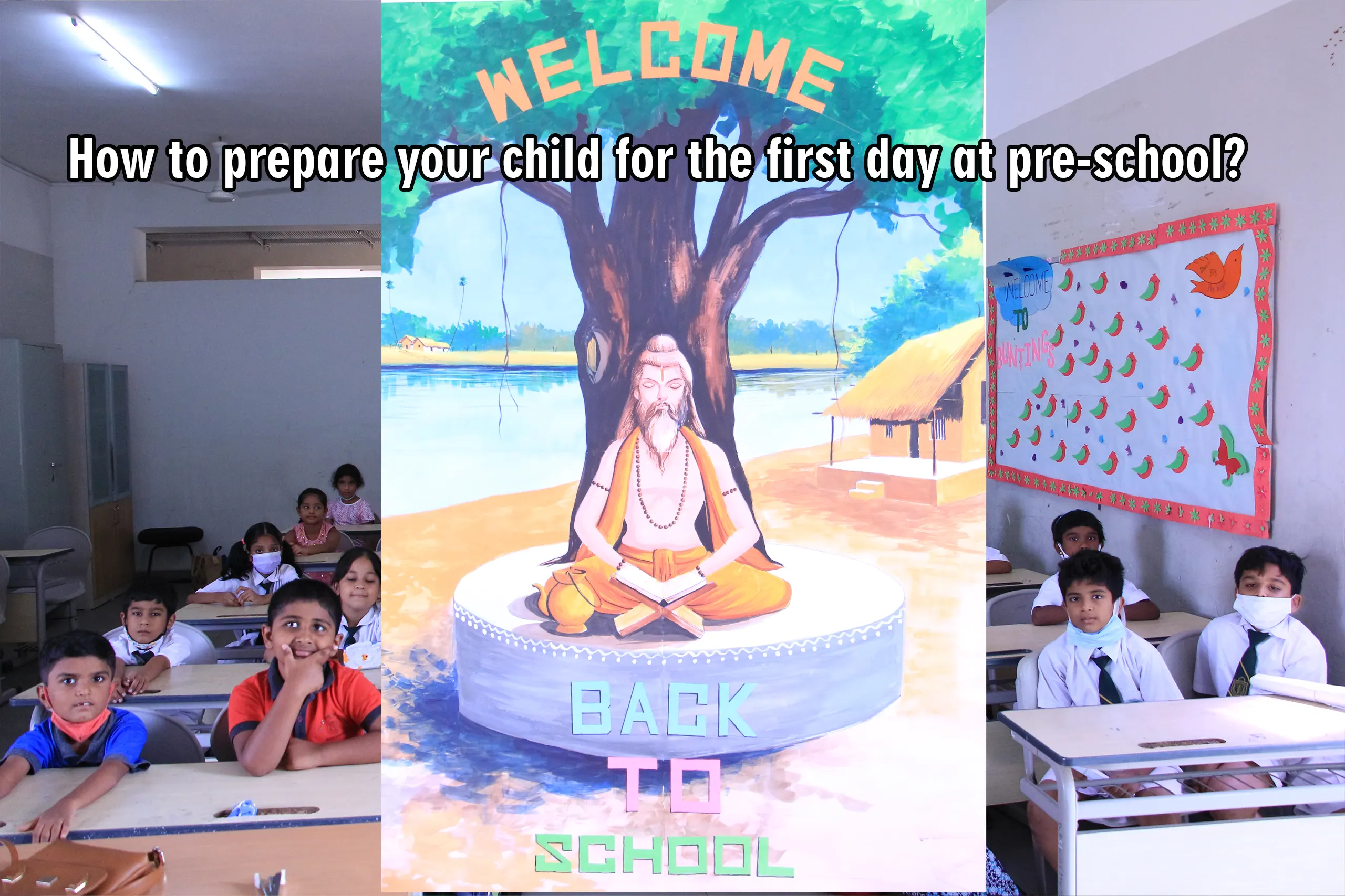 Prepare your child for the first day at pre-school.