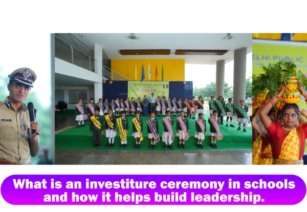 Investiture Ceremony at DPS Warangal.