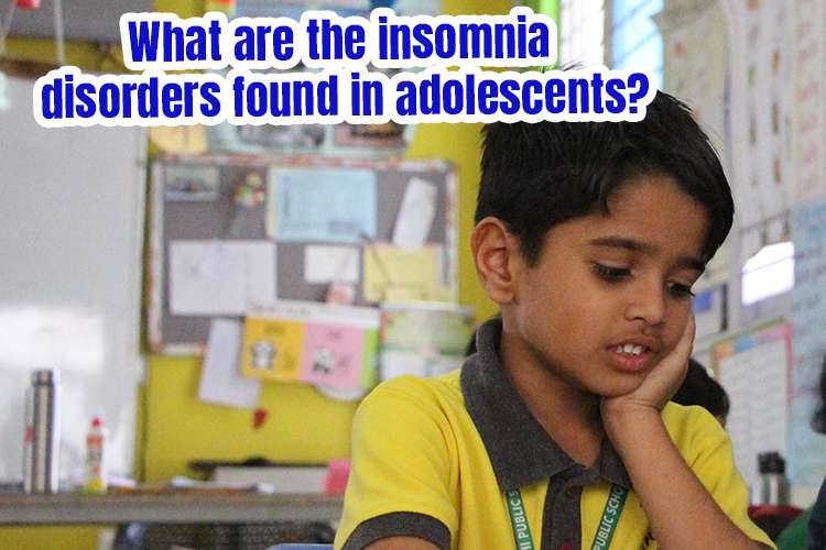 the insomnia disorders found in adolescents