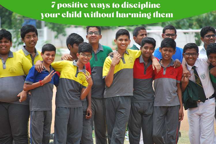 A group of boys posing for a photo in a discipline