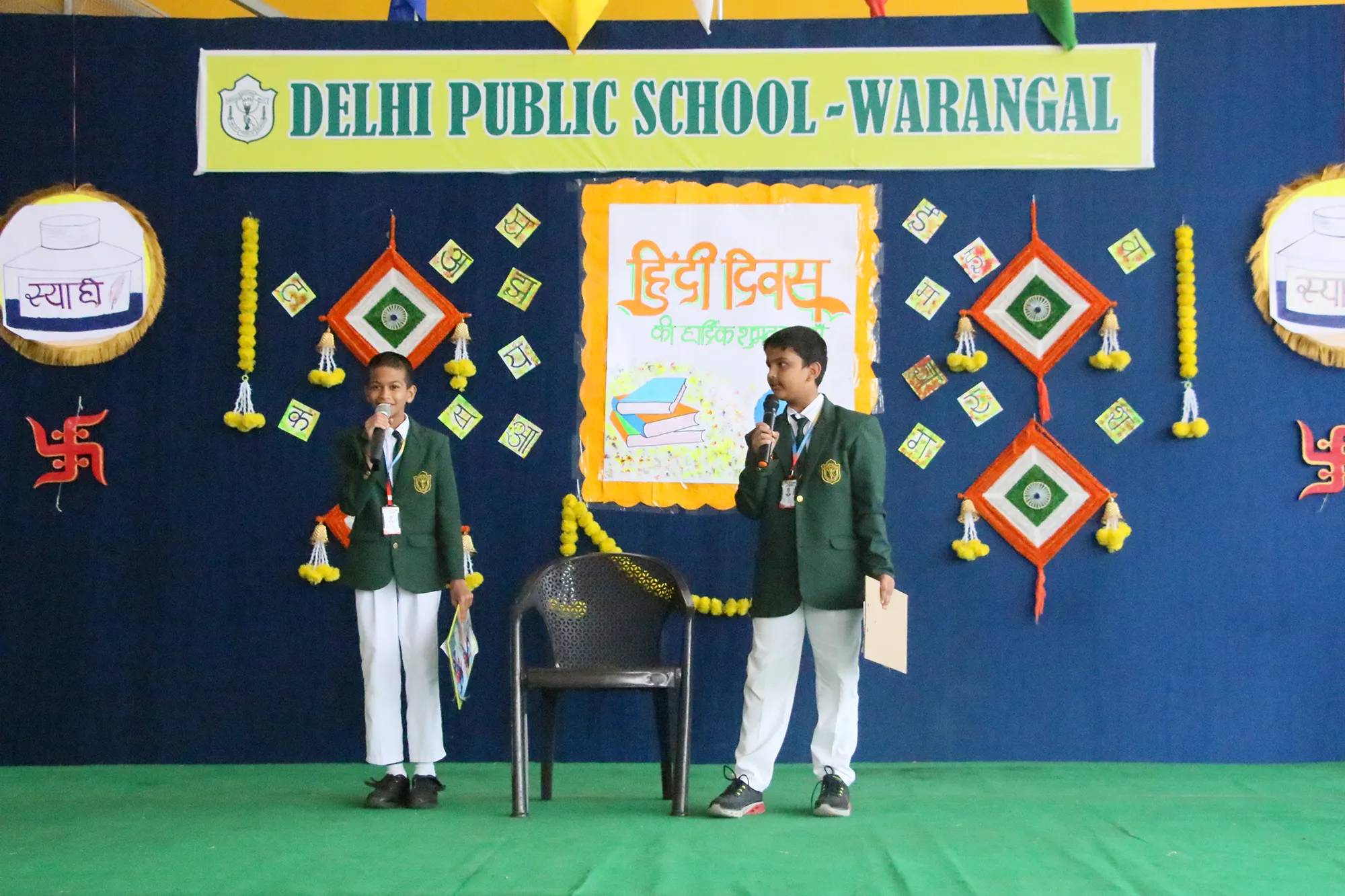 Hindi Diwas 2024 Delhi Public School DPS Warangal The Best CBSE