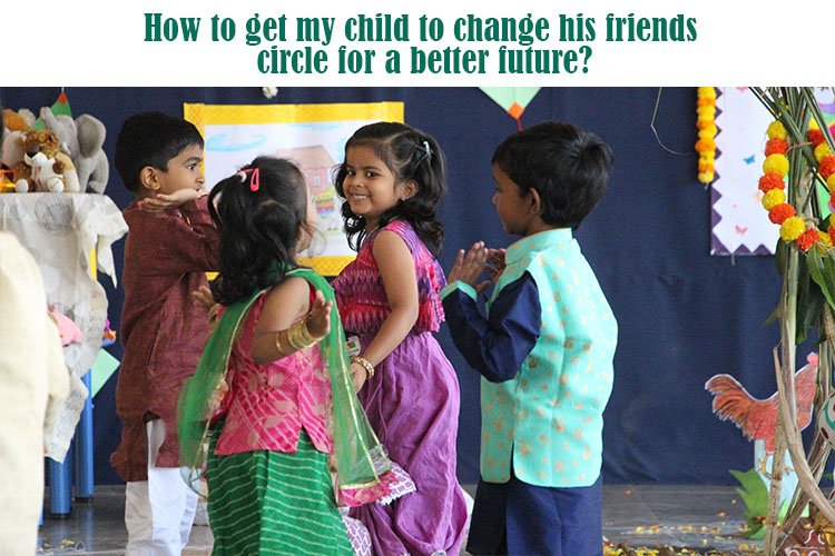A group of children dancing