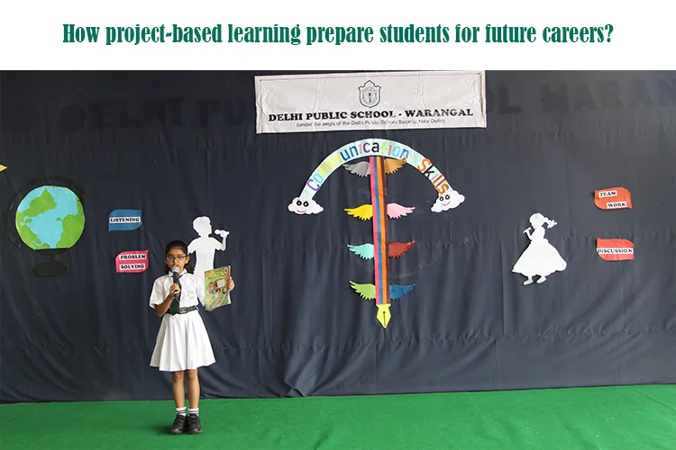 Students experiencing hands-on learning through project-based learning.