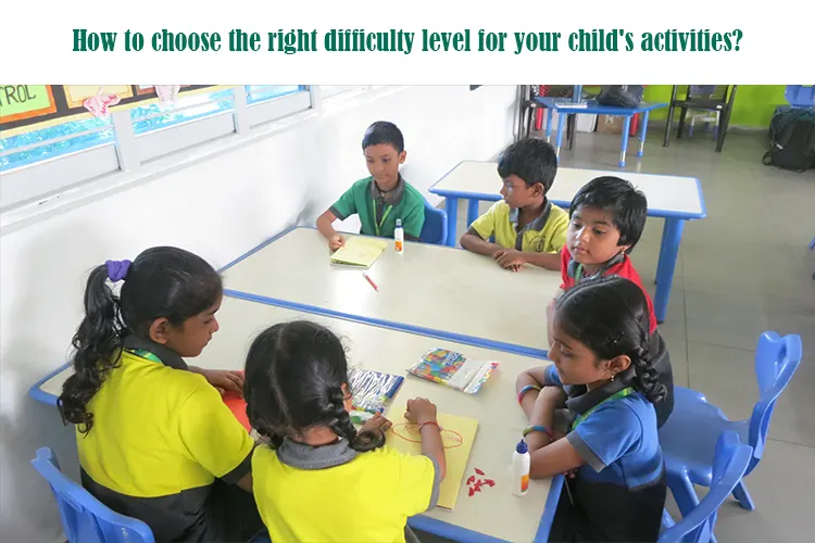 Children playing some activities