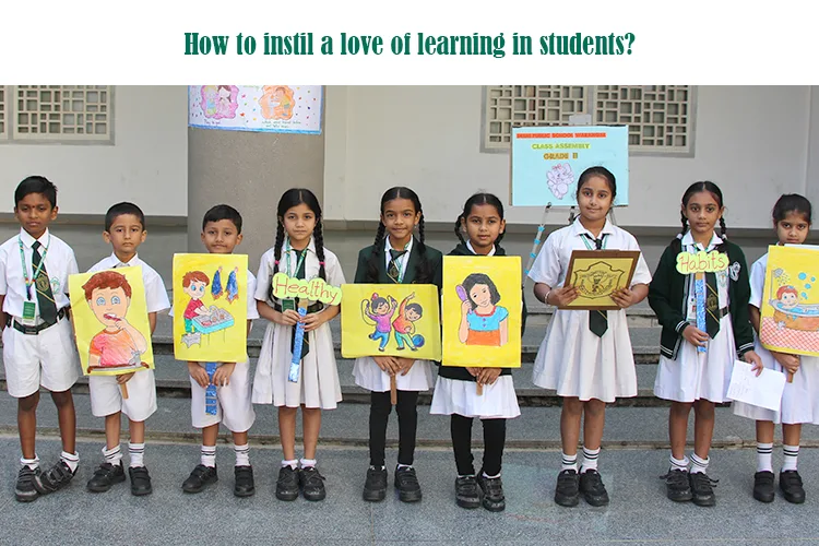 Teacher engaging curious students in a joyful classroom learning activity.
