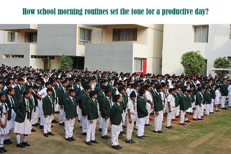 How school morning routines set the tone for a productive day?