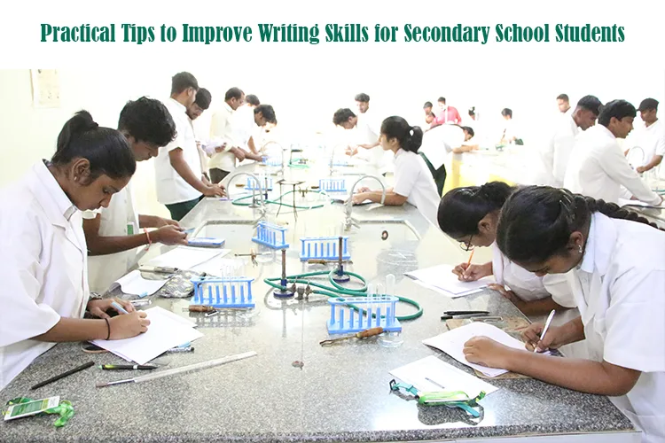 A group of people working on a table