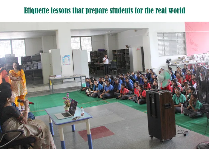 Etiquette lessons teaching students essential hygiene habits and personal care skills for the real world.