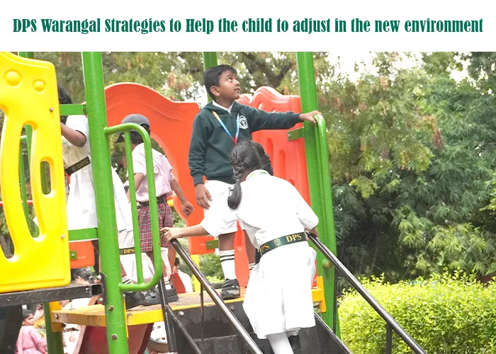 Young students playing on a school playground, illustrating supportive school transition strategies that help children adjust to a new environment.